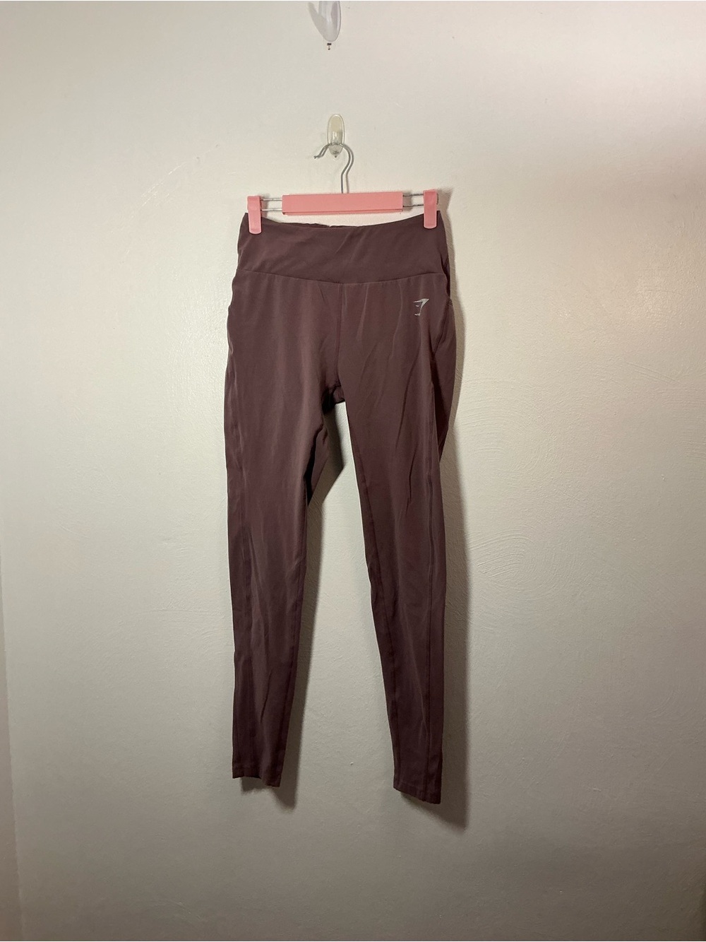 Gymshark High-Rise Leggings in Dusky Mauve Size Medium